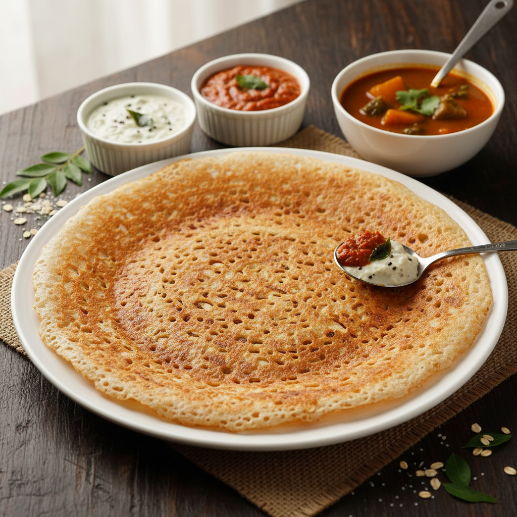 Special Oats Rava Dosa