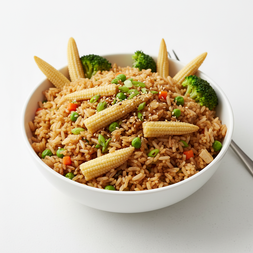 Baby Corn Rice