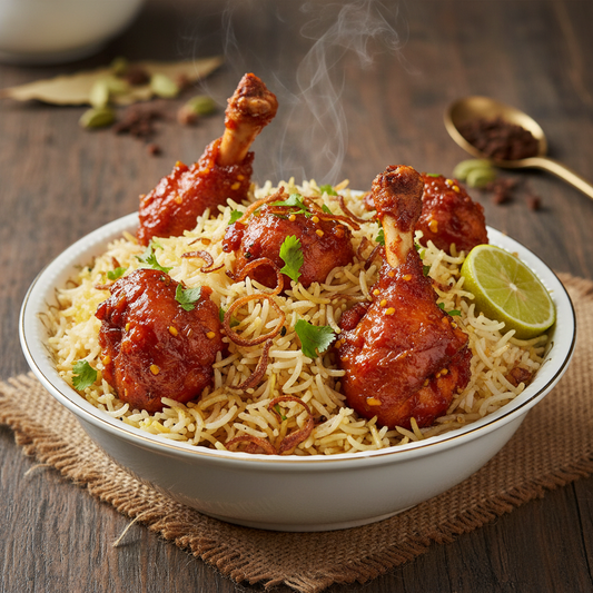 Chicken Lollipop Biryani [Single]