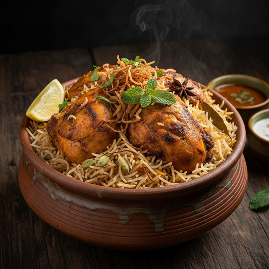 Chicken Roast Biryani