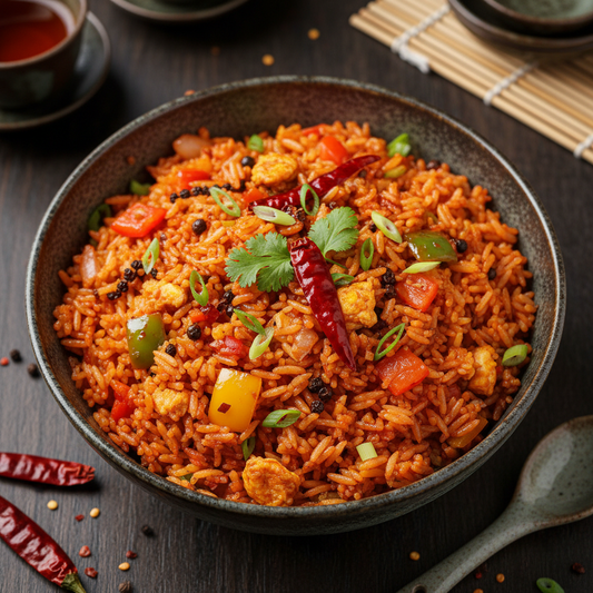 Egg Schezwan Fried Rice