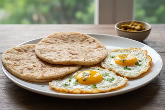 Hari Home Kitchen - Chapati with Egg Porutu