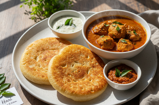 Hari Home Kitchen - Soft Dosa 2pc with Chicken Curry