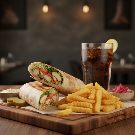 Regular Chicken Shawarma Combo