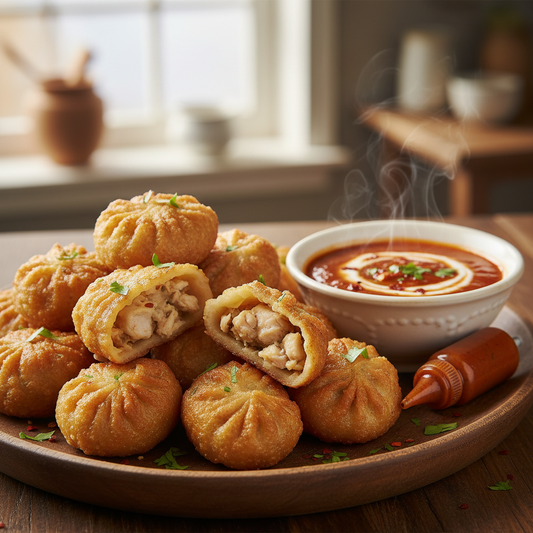 Chicken Fried Momos