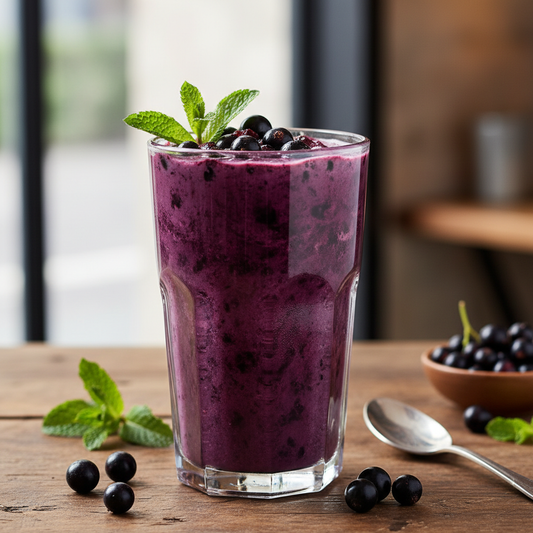 Black Currant Lassi Shake