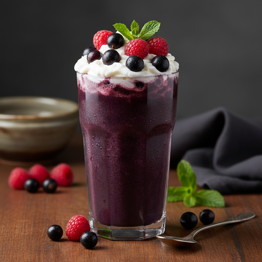 Black Currant Milkshake