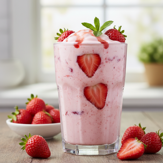 Strawberry Lassi Shake