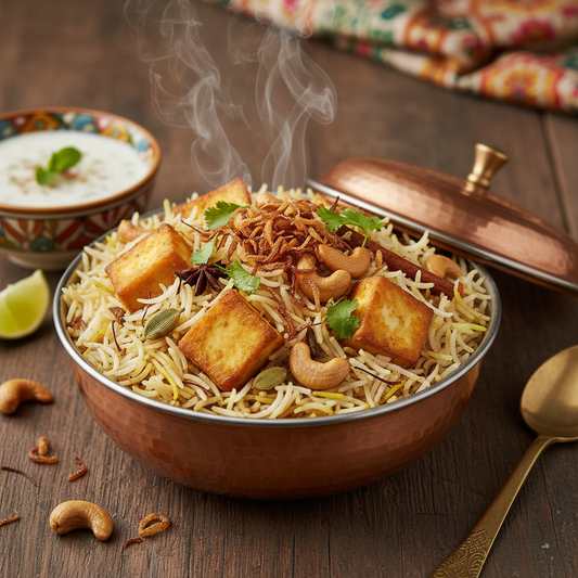 Kaaju Paneer Biryani