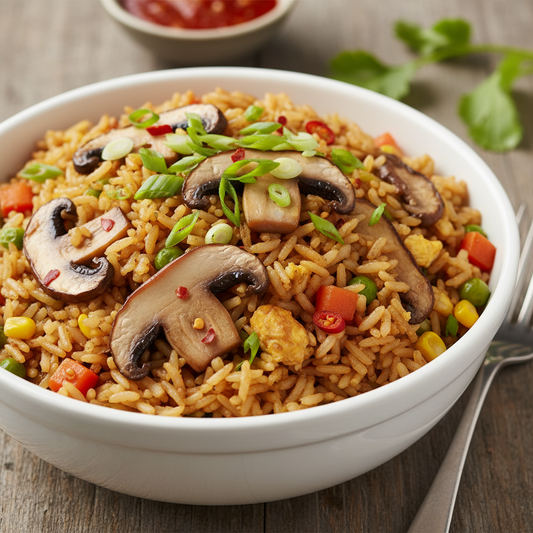 Mushroom Fried Rice