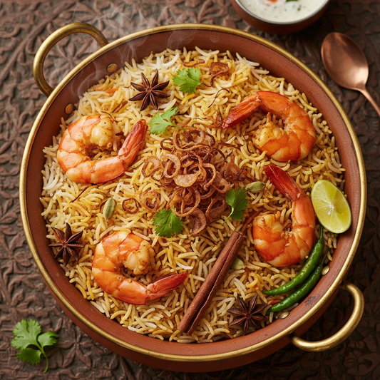 Prawns Biryani