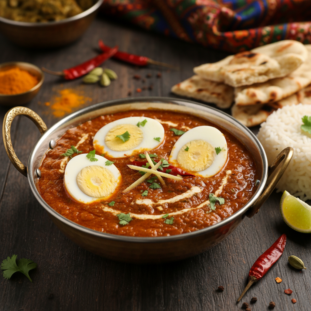 Punjabi Style Egg Curry