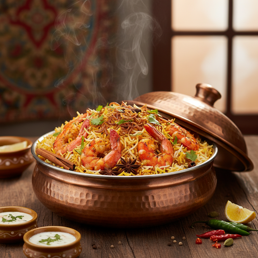 Special Prawns Biryani